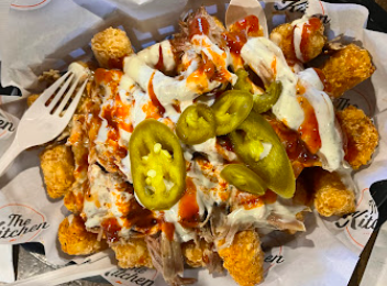 Country Boy Brewing signature dishes Soft Pretzels with Beer Cheese
Pulled Pork Sandwich
Loaded Fries